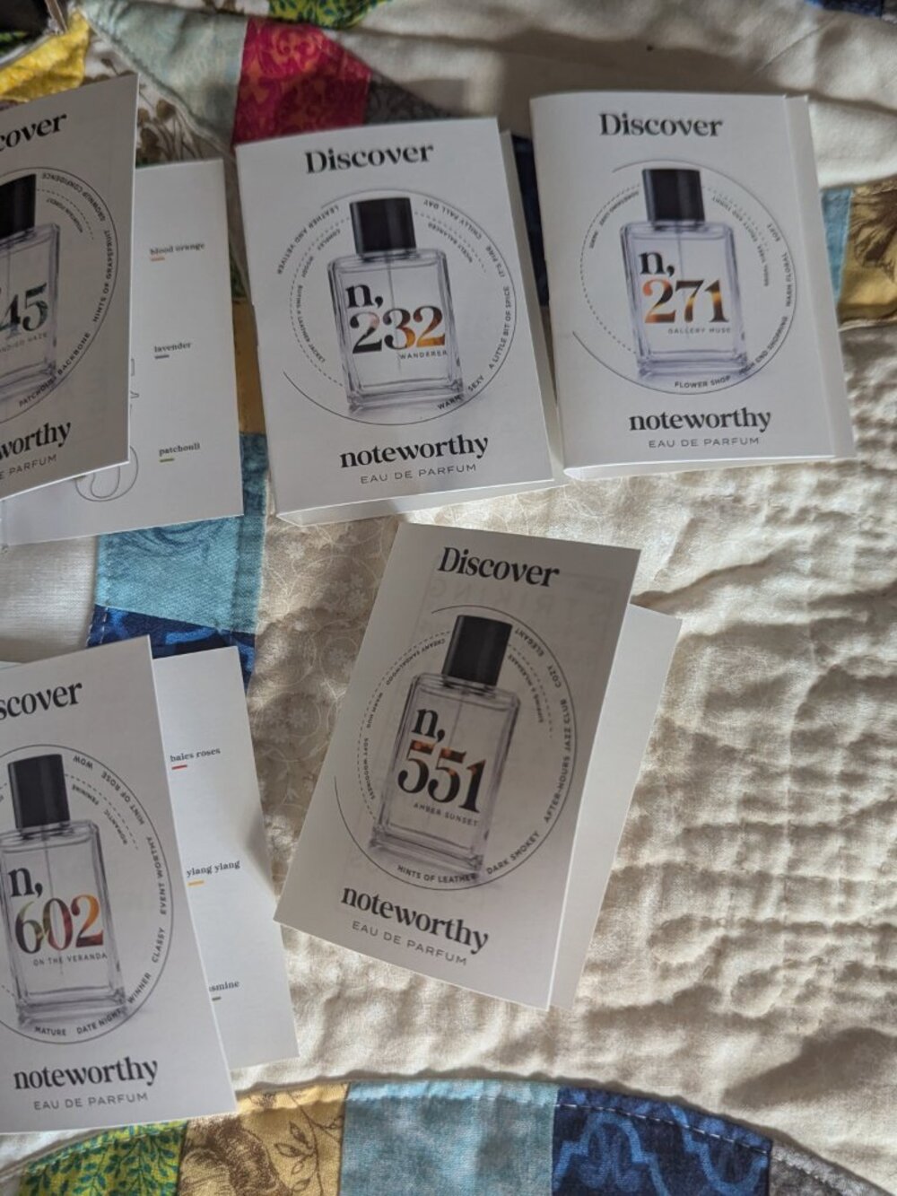 Noteworthy Perfume Sampler - Picture 4 of 6